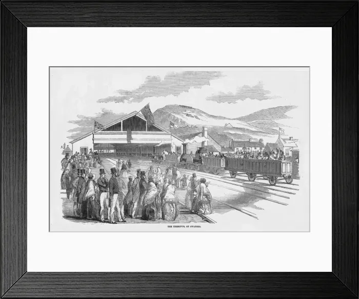 Framed Print : Swansea Station Framed Print : Swansea Station