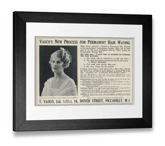 Framed Print : Permanent Wave Framed Print : Permanent Wave
