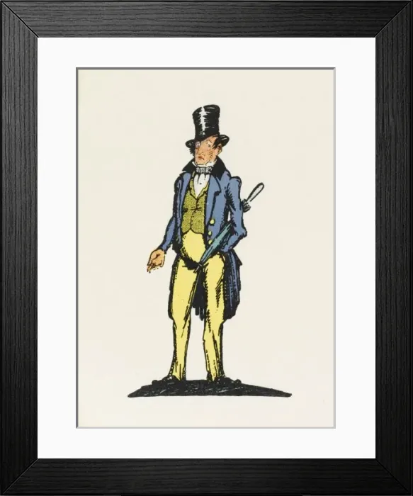 Framed Print : Dickens / Pumblechook Framed Print : Dickens / Pumblechook