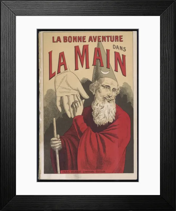 Framed Print : Palmistry Manual Framed Print : Palmistry Manual