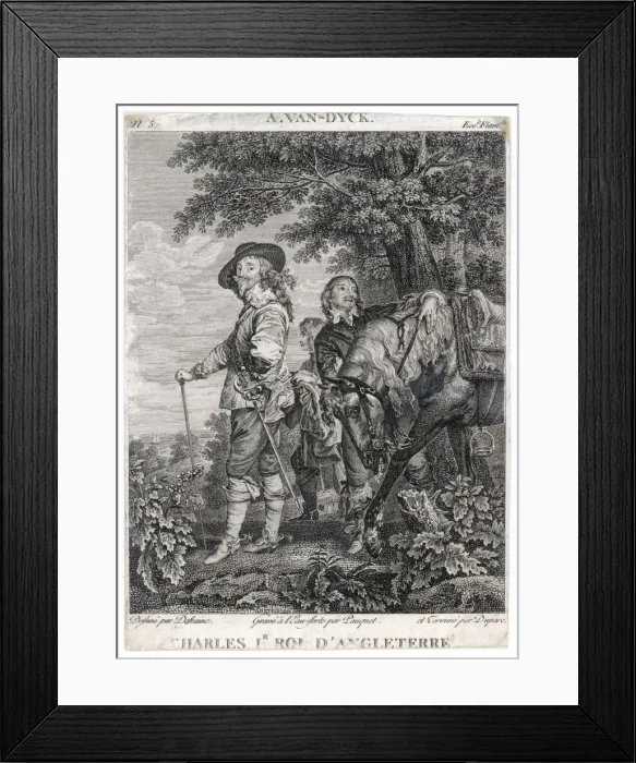 Framed Print : Charles I - Van Dyk Framed Print : Charles I - Van Dyk