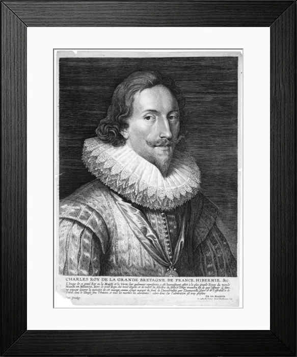 Framed Print : Charles I Vorsterman Framed Print : Charles I Vorsterman