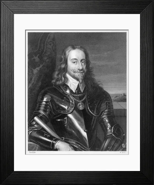 Framed Print : Charles I Holl Framed Print : Charles I Holl