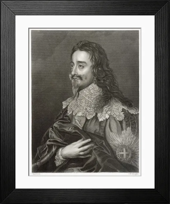 Framed Print : Charles I Knight Framed Print : Charles I Knight