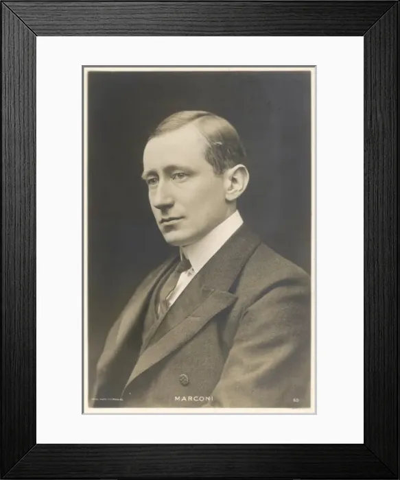 Framed Print : Guglielmo Marconi Framed Print : Guglielmo Marconi