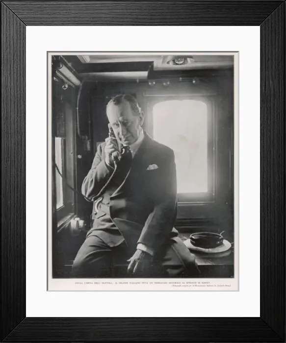 Framed Print : Marconi on Phone Framed Print : Marconi on Phone