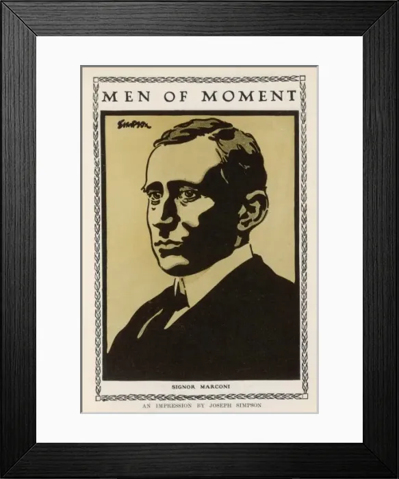Framed Print : Marconi (Simpson) Framed Print : Marconi (Simpson)