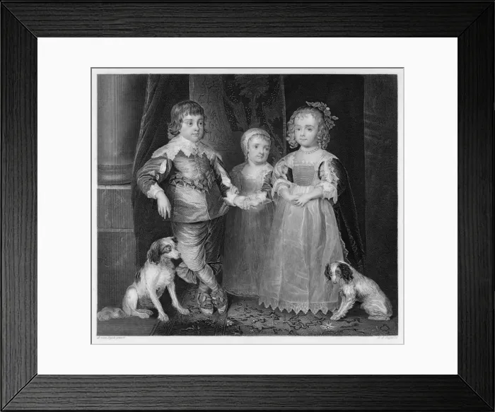 Framed Print : CHARLES I (1600 - 1649) Framed Print : CHARLES I (1600 - 1649)