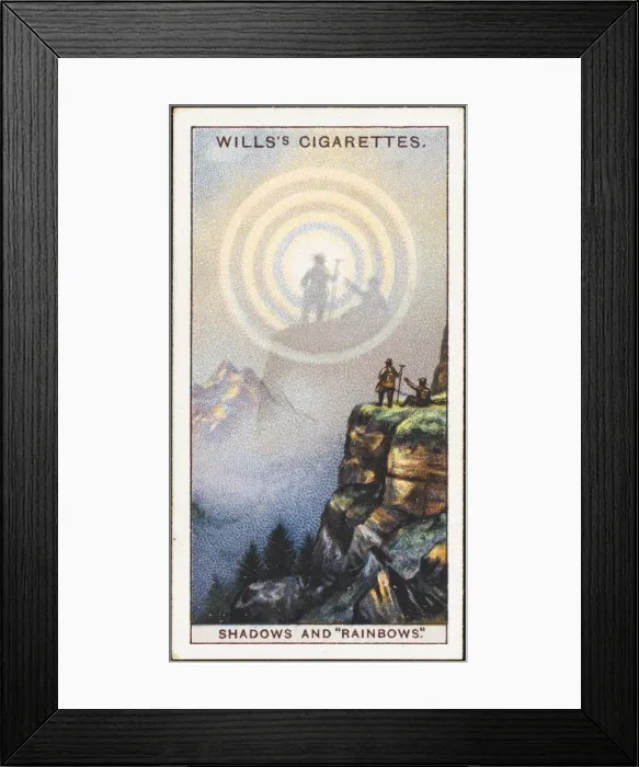 Framed Print : Brocken Spectre (Cig C. ) Framed Print : Brocken Spectre (Cig C. )