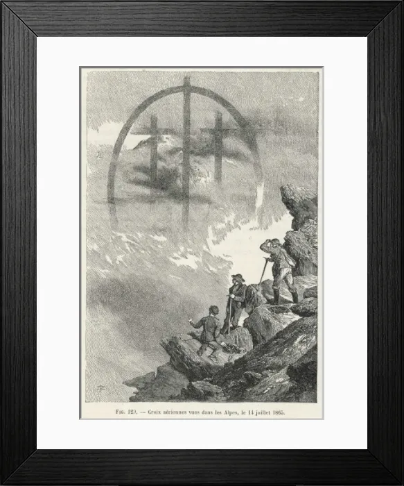 Framed Print : Brocken-Type Spectre Framed Print : Brocken-Type Spectre