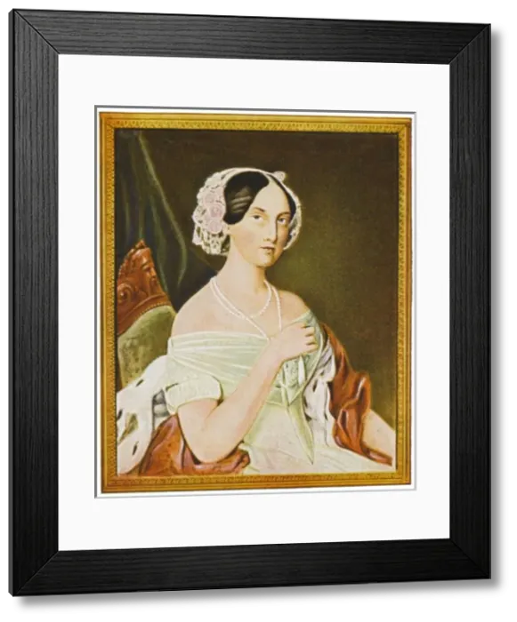 Framed Print : Olga Nikolajewna / German Framed Print : Olga Nikolajewna / German