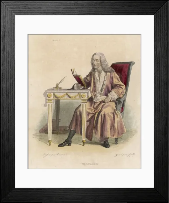 Framed Print : Voltaire Bouterwek Framed Print : Voltaire Bouterwek