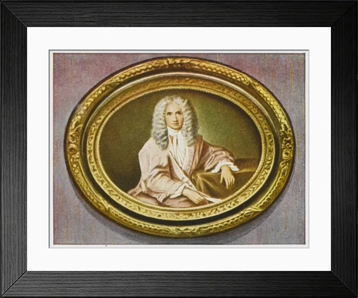 Framed Print : Voltaire Cheron Miniatur Framed Print : Voltaire Cheron Miniatur