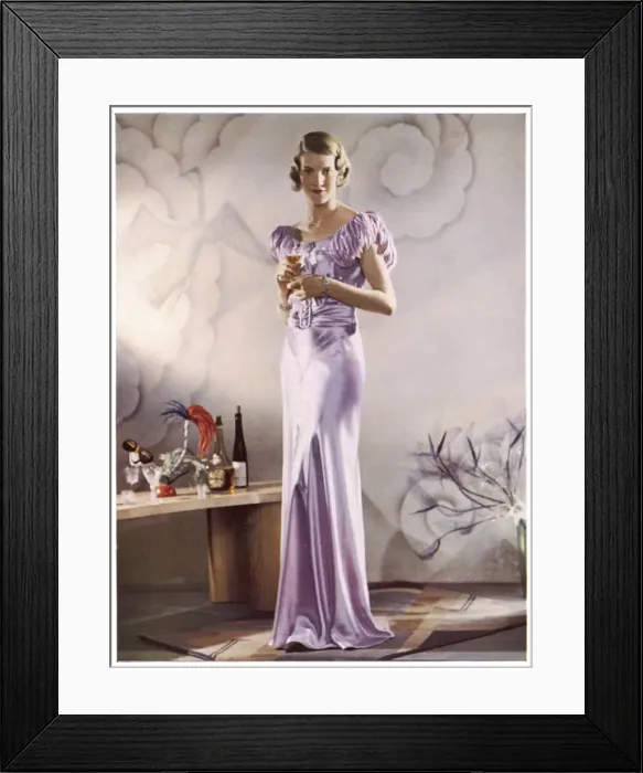 Framed Print : Costume / Women 1933 Framed Print : Costume / Women 1933
