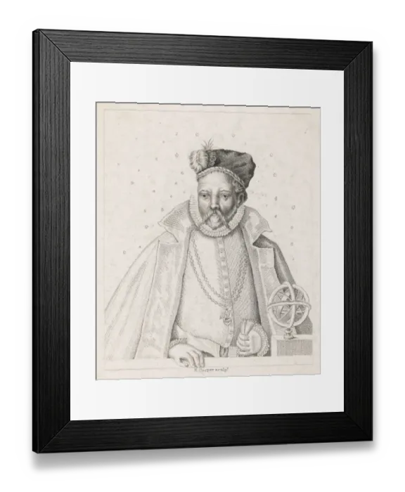 Framed Print : Tycho Brahe (Cooper) Framed Print : Tycho Brahe (Cooper)