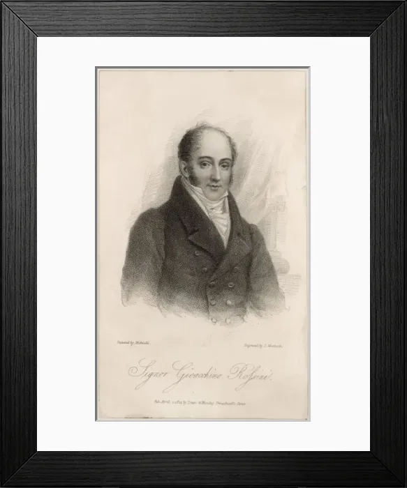 Framed Print : Rossini Woolnoth Framed Print : Rossini Woolnoth