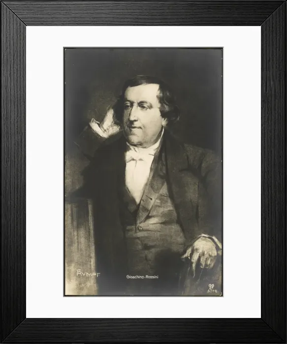 Framed Print : Rossini / Rumpf Framed Print : Rossini / Rumpf