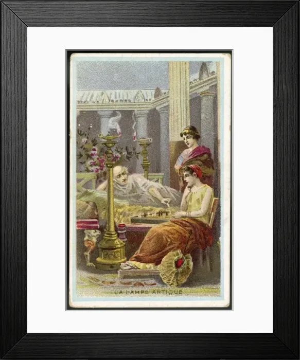 Framed Print : ROMAN LAMP Framed Print : ROMAN LAMP