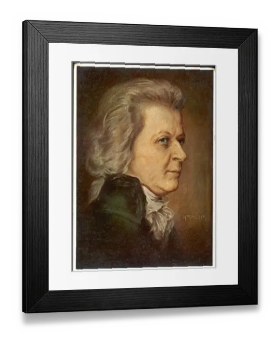 Framed Print : Wolfgang Amadeus Mozart Framed Print : Wolfgang Amadeus Mozart