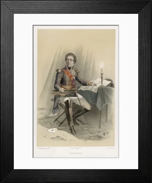 Framed Print : Berthier / Philippoteaux Framed Print : Berthier / Philippoteaux