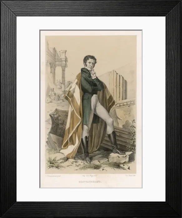 Framed Print : Chateaubriand / Philippo Framed Print : Chateaubriand / Philippo