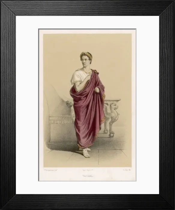 Framed Print : Talma / Philippoteaux Framed Print : Talma / Philippoteaux