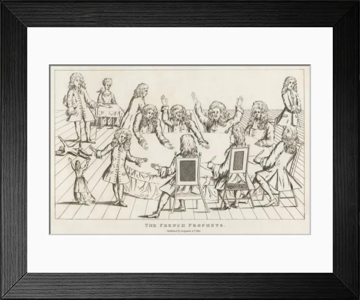 Framed Print : Camisards in London Framed Print : Camisards in London