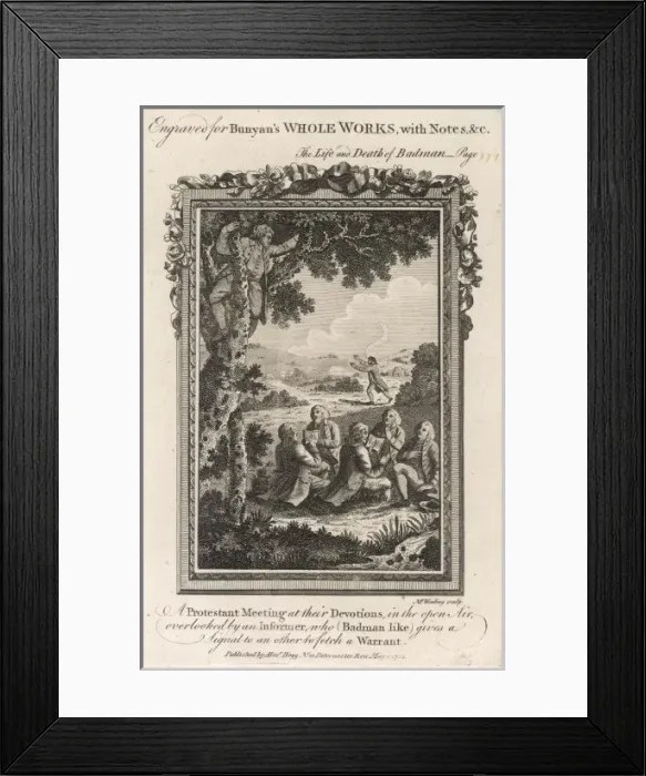 Framed Print : Field Meeting, England Framed Print : Field Meeting, England