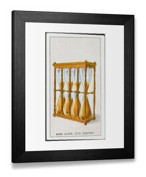 Framed Print : C17 Sand Glass Framed Print : C17 Sand Glass