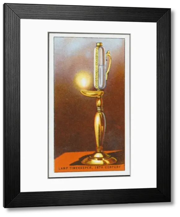 Framed Print : Lamp Timekeeper Framed Print : Lamp Timekeeper