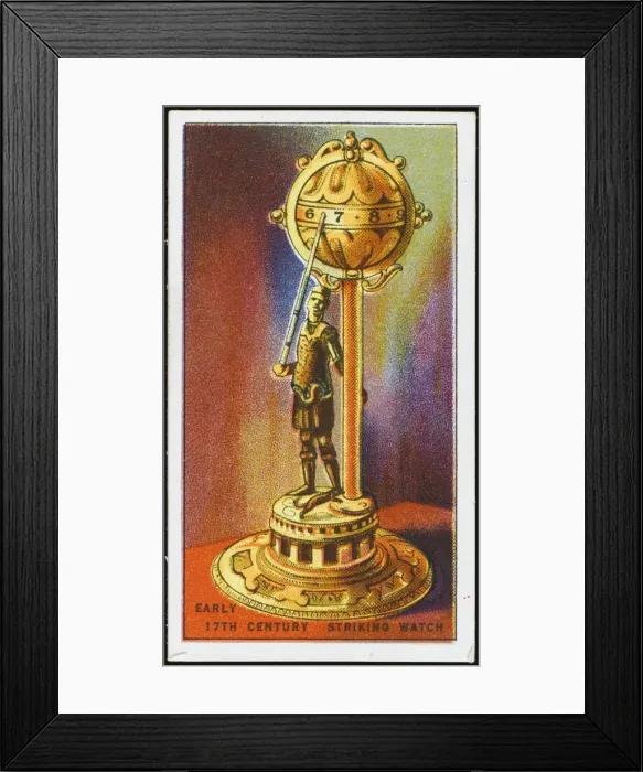 Framed Print : C17 Striking Clock Framed Print : C17 Striking Clock