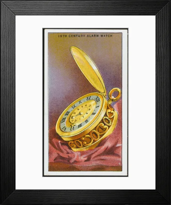 Framed Print : C16 Alarm Watch Framed Print : C16 Alarm Watch