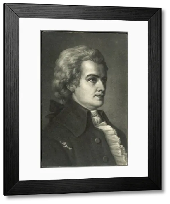 Framed Print : Mozart Ehb Hbny