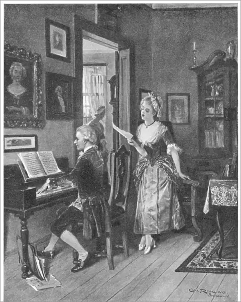Mozart & Aloysia Weber