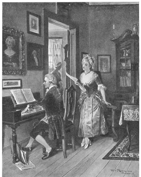 Mozart & Aloysia Weber