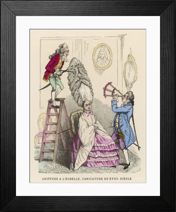 Framed Print : Extravagant Styles Framed Print : Extravagant Styles
