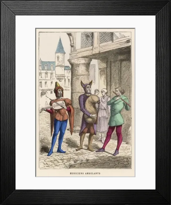 Framed Print : French Street Music Framed Print : French Street Music