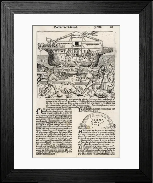 Framed Print : Noah Builds (Nurnberg) Framed Print : Noah Builds (Nurnberg)