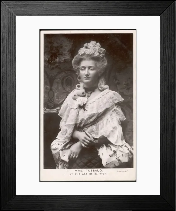 Framed Print : Marie Tussaud at 24 Framed Print : Marie Tussaud at 24