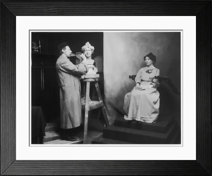 Framed Print : Tussaud Museum Pankhurst Framed Print : Tussaud Museum Pankhurst