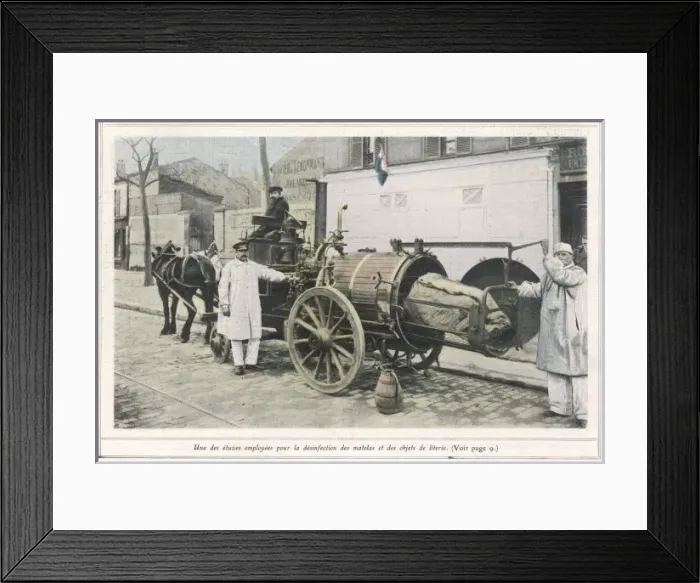 Framed Print : Disinfecting a home - 2 Framed Print : Disinfecting a home - 2