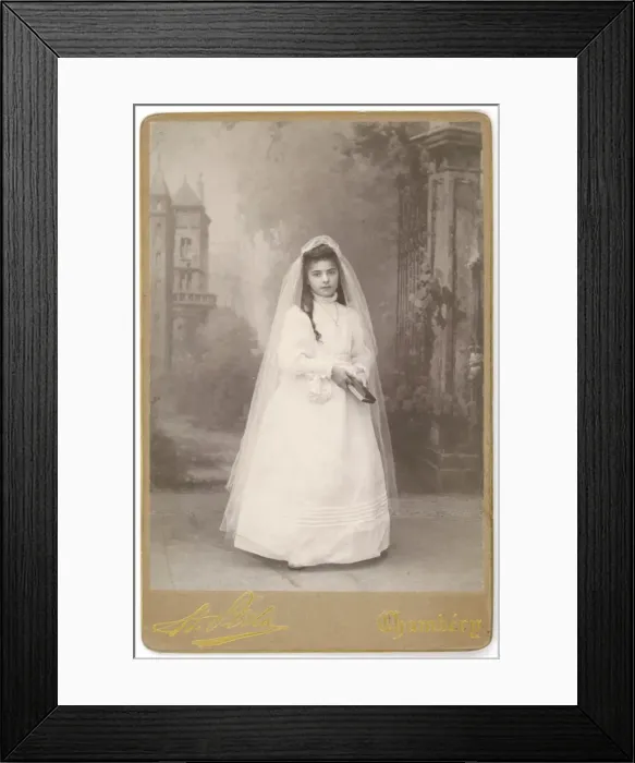Framed Print : Girls 1st Communion Framed Print : Girls 1st Communion
