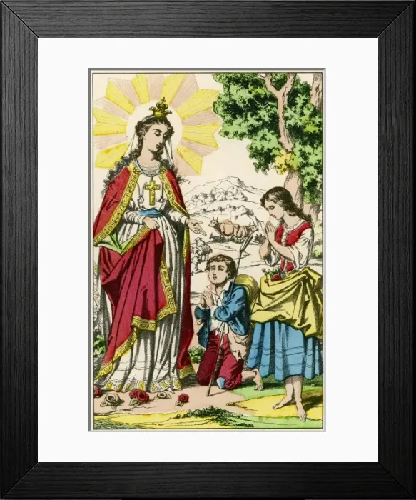 Framed Print : Mary at LA Salette Framed Print : Mary at LA Salette