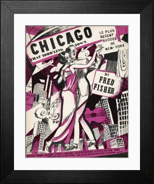 Framed Print : Couple Dancing / Chicago Framed Print : Couple Dancing / Chicago