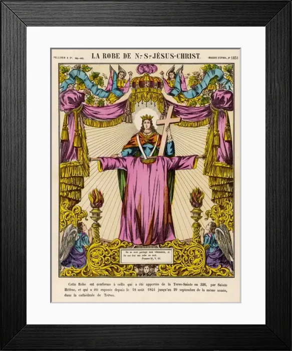 Framed Print : Jesuss Robe