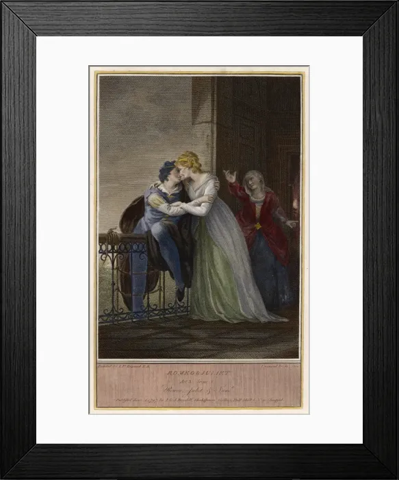 Framed Print : Romeo and Juliet Part Framed Print : Romeo and Juliet Part