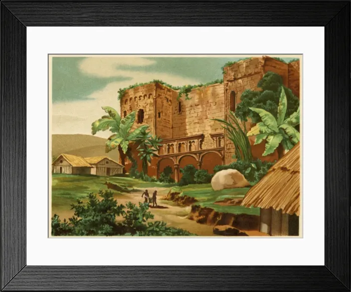 Framed Print : Lorgues / His Haiti Villa Framed Print : Lorgues / His Haiti Villa
