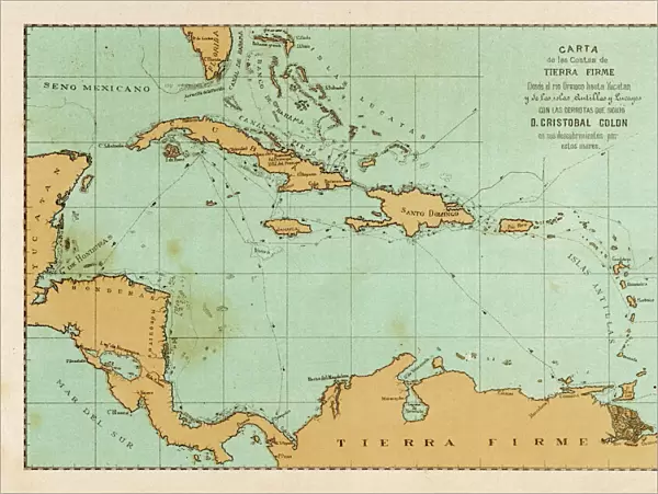 Lorgues  /  Caribbean Map