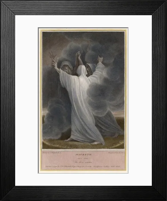 Framed Print : Witches of Macbeth Framed Print : Witches of Macbeth