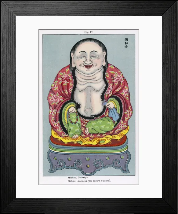 Framed Print : Buddha / H Dore / On Own Framed Print : Buddha / H Dore / On Own